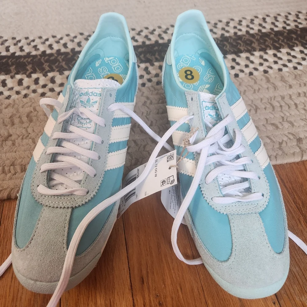 Adidas Teal SL 72 OG Sneakers - Picture 2 of 12